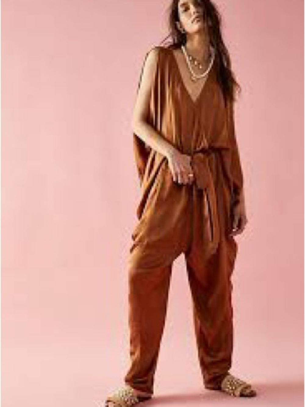 Nicholas K black linen Rue Jumpsuit XS